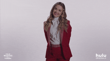 hulu reaction hulu four weddings and a funeral GIF