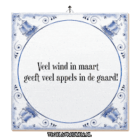 Wind Nl Sticker by Tegelspreuken.nl