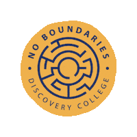 Dc No Boundaries Sticker by Discovery College