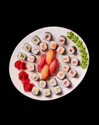 barnuiche food еда роллы nuiche GIF
