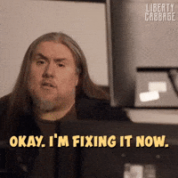 Typing Fixing GIF by Cabin 9 Films