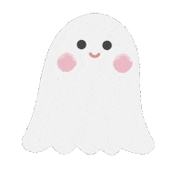 Scared Halloween Sticker