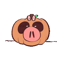 Halloween Pumpkin Sticker