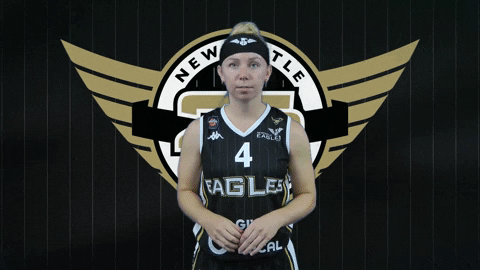 newcastleeagles giphygifmaker wbbl british basketball maddy GIF