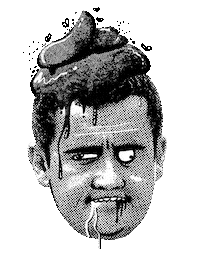 Caca Fou Sticker by Cubi_gif