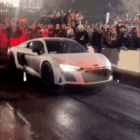 Drag Racing Audi GIF
