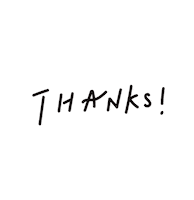 Thanks Thank You Sticker