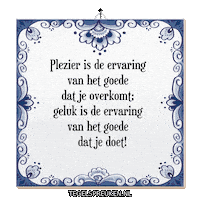 Humor Wijsheid Sticker by Tegelspreuken.nl