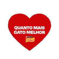 FriskiesBrasil gato gatos raw miau Sticker