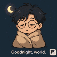 Sleepy Good Night GIF by Persona
