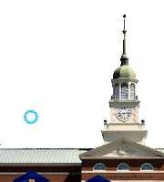 Celebration Frame Sticker by Bucknell University