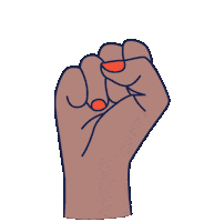 You Can Do It Fist Sticker by iZettle Social