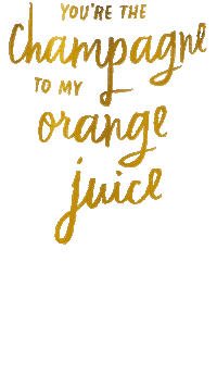Champagne Oj Sticker by Hallmark Gold Crown