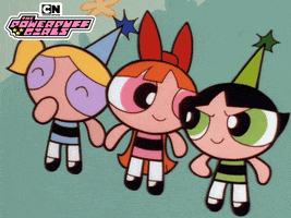 Powerpuff Girls Laughing GIF by Cartoon Network
