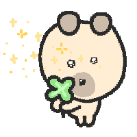 행복 Ttong Sticker