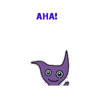 Aha Sticker by CwaZyVerse