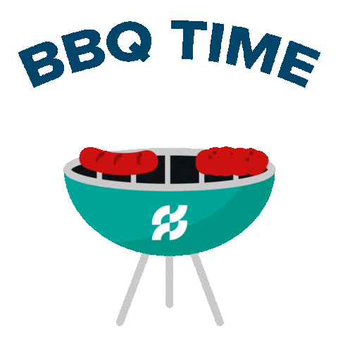 FergusonSocialMedia summer bbq grill build Sticker