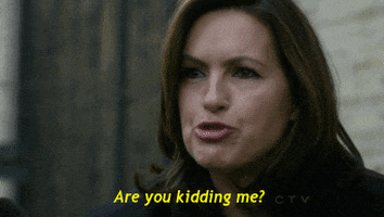 Are You Kidding Me Law And Order GIF by SVU