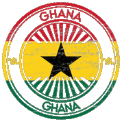 Nn Ghana Sticker by NoirNomads