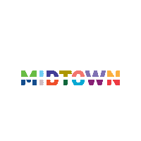 MidtownATL atlanta atl midtown midtown atlanta Sticker