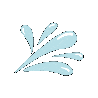 Water Wave Sticker by Hobbii