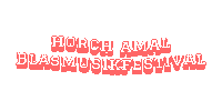 horchamal festival blasmusik sennfeld blasmusikfestival Sticker