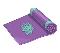 Yoga Yogamat Sticker by Kimpton