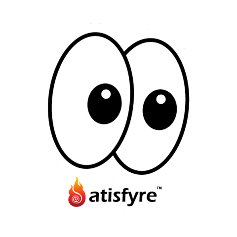 Blinking Social Media Sticker by Atisfyre