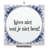 Nl Vrijheid Sticker by Tegelspreuken.nl