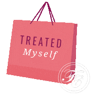 Shopping Treat Yourself Sticker by Fairfax Corner
