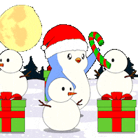 Merry Christmas Sticker by Pudgy Penguins