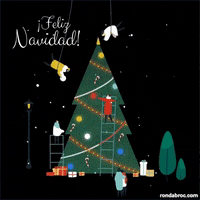 Feliz Navidad Christmas GIF by EXITBooks