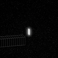 Running Man Space GIF