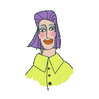 mimicks lipstick portrait ootd gntm Sticker