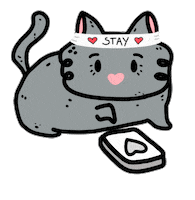 sostraykids love kpop cat like Sticker