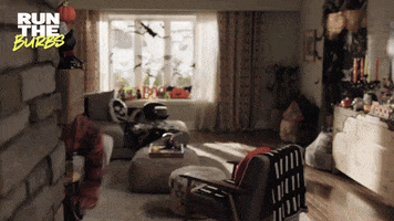 Scared Family GIF by Run The Burbs