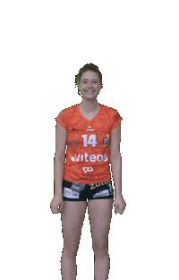 Cheer Cheering Sticker by NUCVolleyball