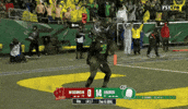 Oregon Football Touchdown GIF by Studio Linq