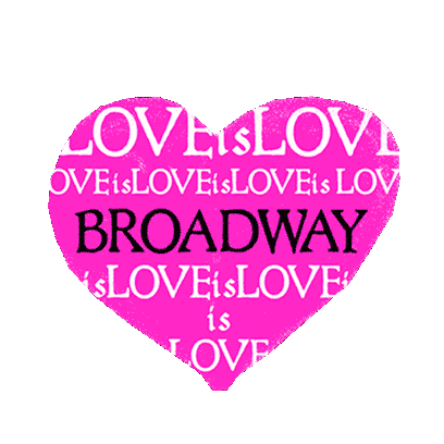 valentine love Sticker by Broadway.com