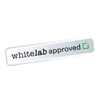 Approved Sticker by whitelab