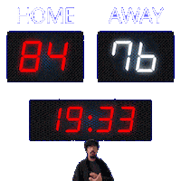 76 Away Sticker