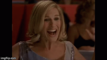 carrie bradshaw GIF