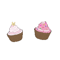 CupcakeCrazeeAU shop now sprinkles cupcakes i love cupcakes Sticker