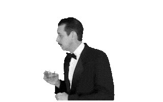 Black And White Wow Sticker by DareDevil Improv Comedy