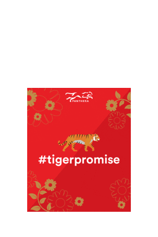 Chinese New Year Tiger Sticker by Pantheracats