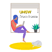 Office Working Sticker by unsw