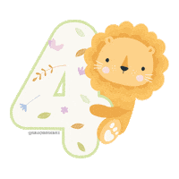 Baby Birthday Sticker by Grão de Gente