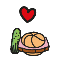 Burger Love Sticker by BILLA
