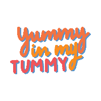 tummy aletterintime Sticker