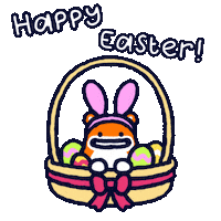Easter Bunny Sticker Sticker